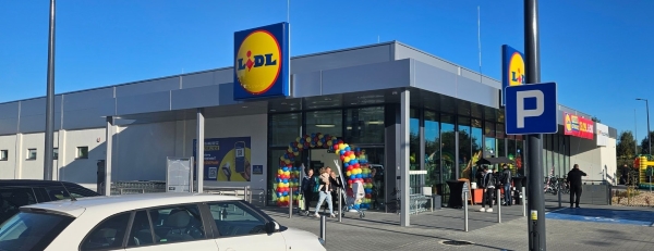 Budynek handlowy Lidl